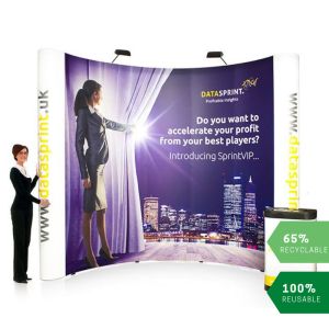 Premier 4x3 Jumbo Pop up Display Stand